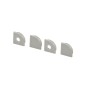 Profil d’angle pour ruban LED avec diffuseur – Kit complet – 16x16 mm – Ruban LED ≤10 mm – 2 mètres