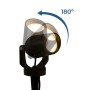 Projecteur LED sur piquet de jardin FUMAGALLI "MINITOMMY SPIKE" - GU10 - CCT réglable sur 2 températures 2700K et 4000K - IP66