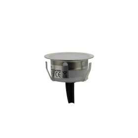 Pack de 6 spots LED encastrables au sol Ø40x20mm 0,4W 12V-DC IP67