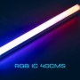 Luminaire linéaire pour hexagone - RGB IC - 44 cm