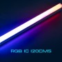 Luminaire linéaire pour hexagone - RGB IC - 120 cm