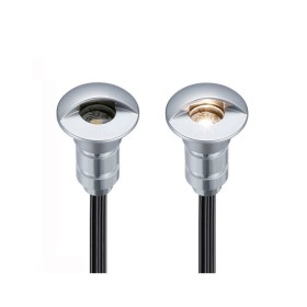 Pack de 6 spots 0,3W 12V-DC Ø26x41mm IP67 + câbles + alimentation