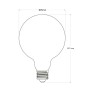 Ampoule globe à filament LED - Philips