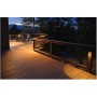 Pack de 10 balises solaires LED encastrables avec panneau