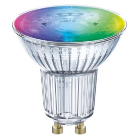 Éclairage LED intelligent GU10 4,9W - WiFi - RGB + CCT - LEDVANCE - PAR16