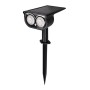 Projecteur solaire extérieur LED avec piquet - 1W - IP65