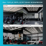 Lampe LED hexagonale - 6500K - 14 hexagones + Rectangle 5m