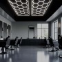 Luminaire linéaire hexagonal - 6500K - 44 x 2,2 cm