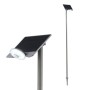 Lampadaire LED solaire avec capteur IP44