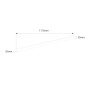 Luminaire linéaire hexagonal - 6500K - 120 cm