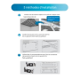 Luminaire linéaire hexagonal - 6500K - 120 cm