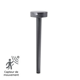 Borne LED solaire FIORINA FUMAGALLI avec capteur et CCT réglable sur 3 températures différentes de 3000-6500ºK