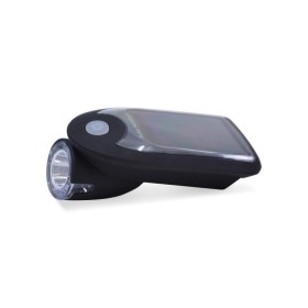 Lampe LED solaire pour bicyclette IP64 - Blanc froid 6500K - 240lm