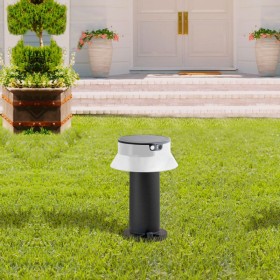 Borne solaire LED "FELICE 400" avec capteur PIR - 33 cm - 4000K - 2 modes de fonctionnement