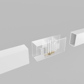 Connecteur Droit pour Luminaires 22 mm – Raccord 180° Précis