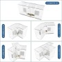 Connecteur droit pour luminaire linéaire - 180° - 2,2 cm
