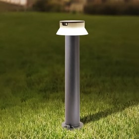 Borne solaire LED "FELICE 800" avec capteur PIR - 73 cm - 4000K - 2 modes de fonctionnement