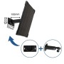Kit de 4 spots LED sur piquet avec panneau solaire - 5W - IP66 - 3000K