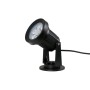 Kit de 4 spots LED sur piquet avec panneau solaire - 5W - IP66 - 3000K
