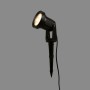 Kit de 4 spots LED sur piquet avec panneau solaire - 5W - IP66 - 3000K