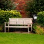 Borne LED solaire de jardin "MIZAR/ROSETTA" avec capteur PIR - 2 modes de fonctionnement - 4000K