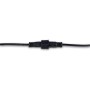 Ruban LED solaire extérieur avec télécommande 18W - 12mm - 5 mètres - 2700K - IP65