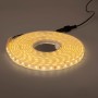 Ruban LED solaire extérieur avec télécommande 18W - 12mm - 5 mètres - 2700K - IP65