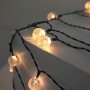 Guirlande lumineuse solaire LED type guinguette féerique - IP44 - 11 mètres