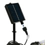 Guirlande guinguette solaire d'extérieur - 15 ampoules LED E27 à filament - IP44 - 10 mètres