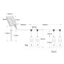 Guirlande guinguette solaire d'extérieur - 15 ampoules LED E27 à filament - IP44 - 10 mètres
