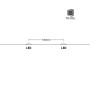 Guirlande solaire en fil argenté - IP44 - 100 lumières LED - Blanc chaud - 10 mètres