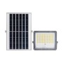 Projecteur solaire LED de sécurité 12W - Capteur PIR et télécommande - 4000K - IP65