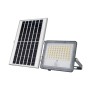 Projecteur solaire LED de sécurité 12W - Capteur PIR et télécommande - 4000K - IP65
