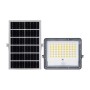 Projecteur solaire LED de sécurité 5W - Capteur PIR et télécommande - 4000K - IP65