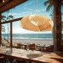 Lampe suspendue en osier "NIDO" - E27