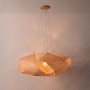 Lampe suspendue en osier "NIDO" - E27