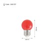 Ampoule LED E27 1W G45 Couleurs