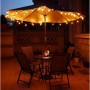 Guirlande lumineuse LED 10 ampoules intégrées - 8 mètres