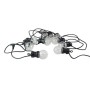 Guirlande lumineuse LED 10 ampoules intégrées - 8 mètres