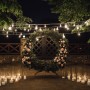 Guirlande LED câble blanc 10 ampoules LED 3000ºK - 8 mètres