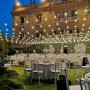 Guirlande LED câble blanc 10 ampoules LED 3000ºK - 8 mètres