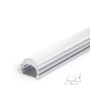 Profil Aluminium Pour Bande LED Diffuseur Transparent LLE-ALP001-RL x 2M