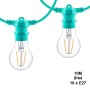 Câble guirlande guinguette extérieur 10 mètres - IP44