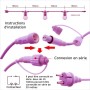 Câble guirlande guinguette extérieur 10 mètres - IP44