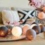 Guirlande LED boule lumineuse 3 mètres IP44 Prise USB
