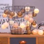 Guirlande LED boule lumineuse 3 mètres IP44 Prise USB