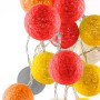 Guirlande LED boule lumineuse 3 mètres IP44 Prise USB