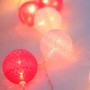 Guirlande LED boule lumineuse 3 mètres IP44 Prise USB