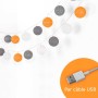 Guirlande LED boule lumineuse 3 mètres IP44 Prise USB
