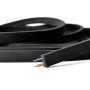 Câble plat noir 2x1.5mm pour guirlande au mètre